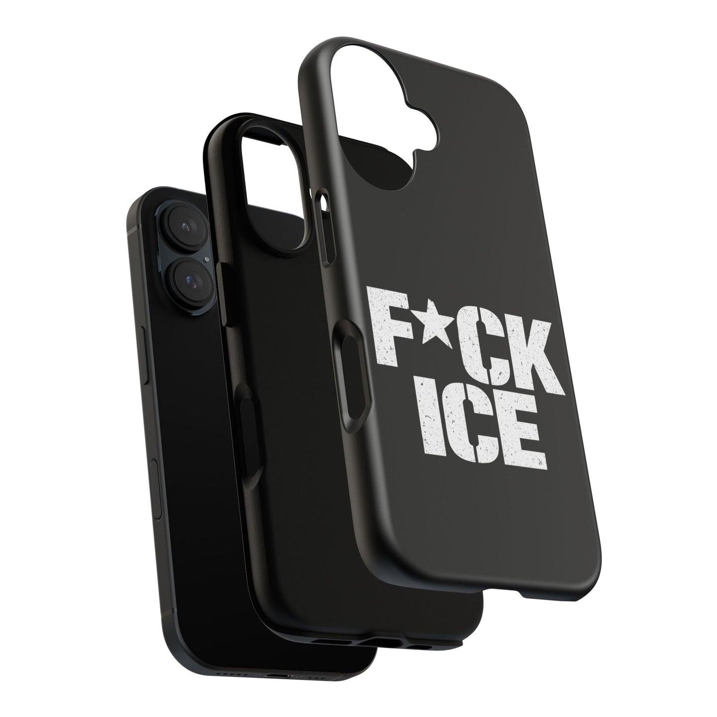 Phone Case — “F*CK ICE” Bold Protest Protective Cover
