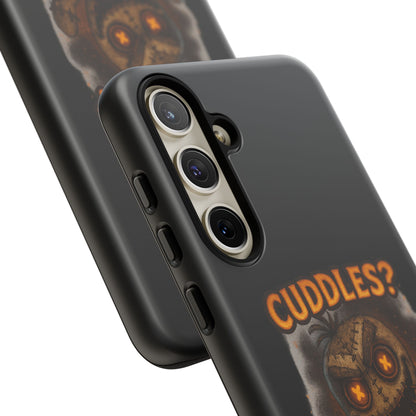 Phone Case — 'Cuddles? Curses.' Voodoo Doll Gothic Protective Case