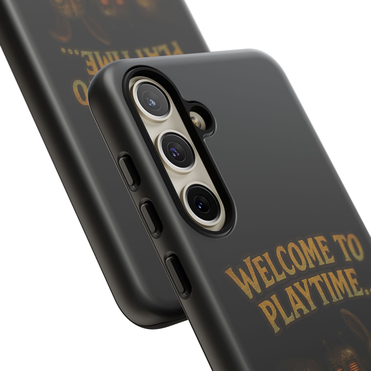 Phone Case — "Welcome to Playtime... Permanently." Horror Game Character Protective Case