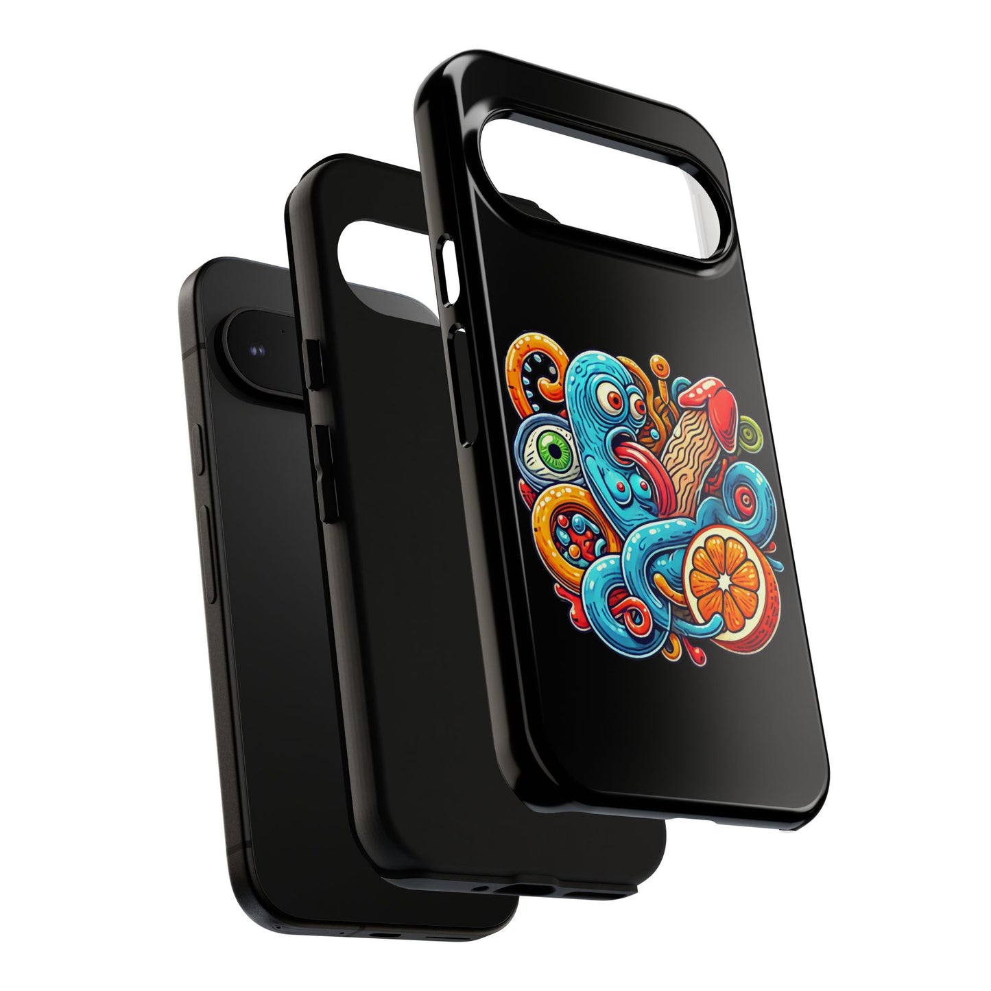Octopus Surf Phone Case — Colorful Nautical Art Protective Phone Cover
