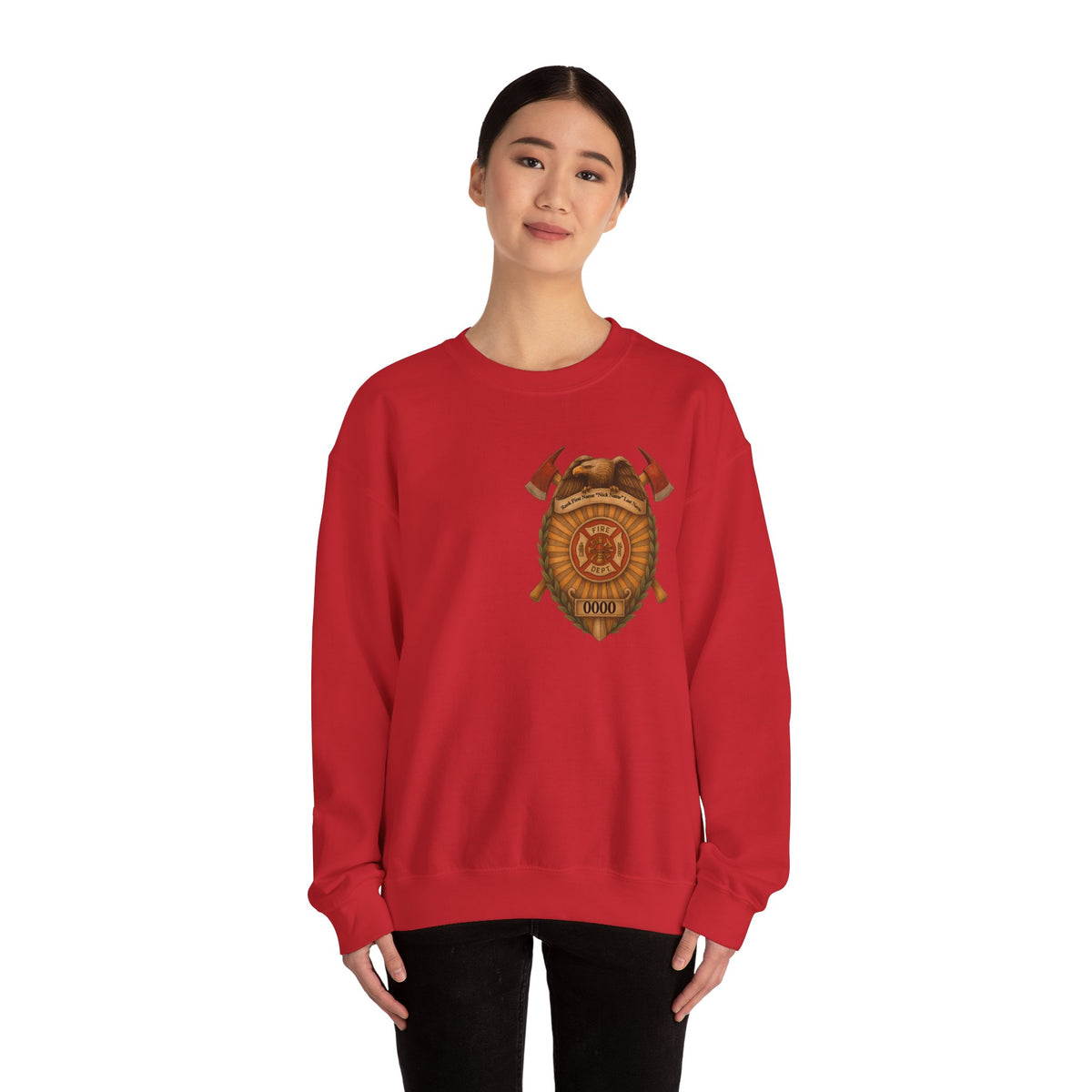 Firefighting: Not a Job, a Brotherhood Crewneck Sweatshirt