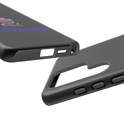 Phone Case — 'Got Protection?' Cute Purple Alien Anti-Shock Protective Cover