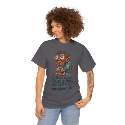 Coffee Won’t Fix This Face – Zombie Morning Tee