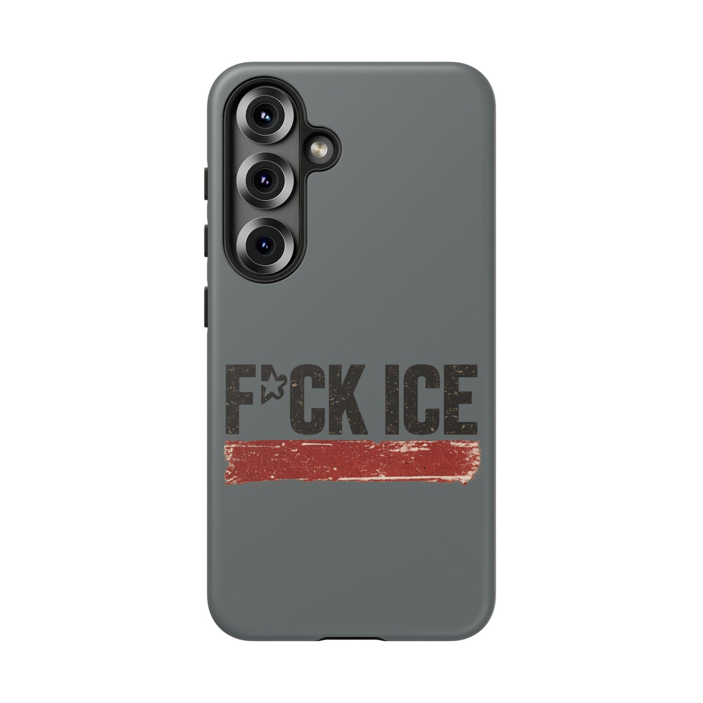 Phone Case - "F*CK ICE" Distressed Protest Design
