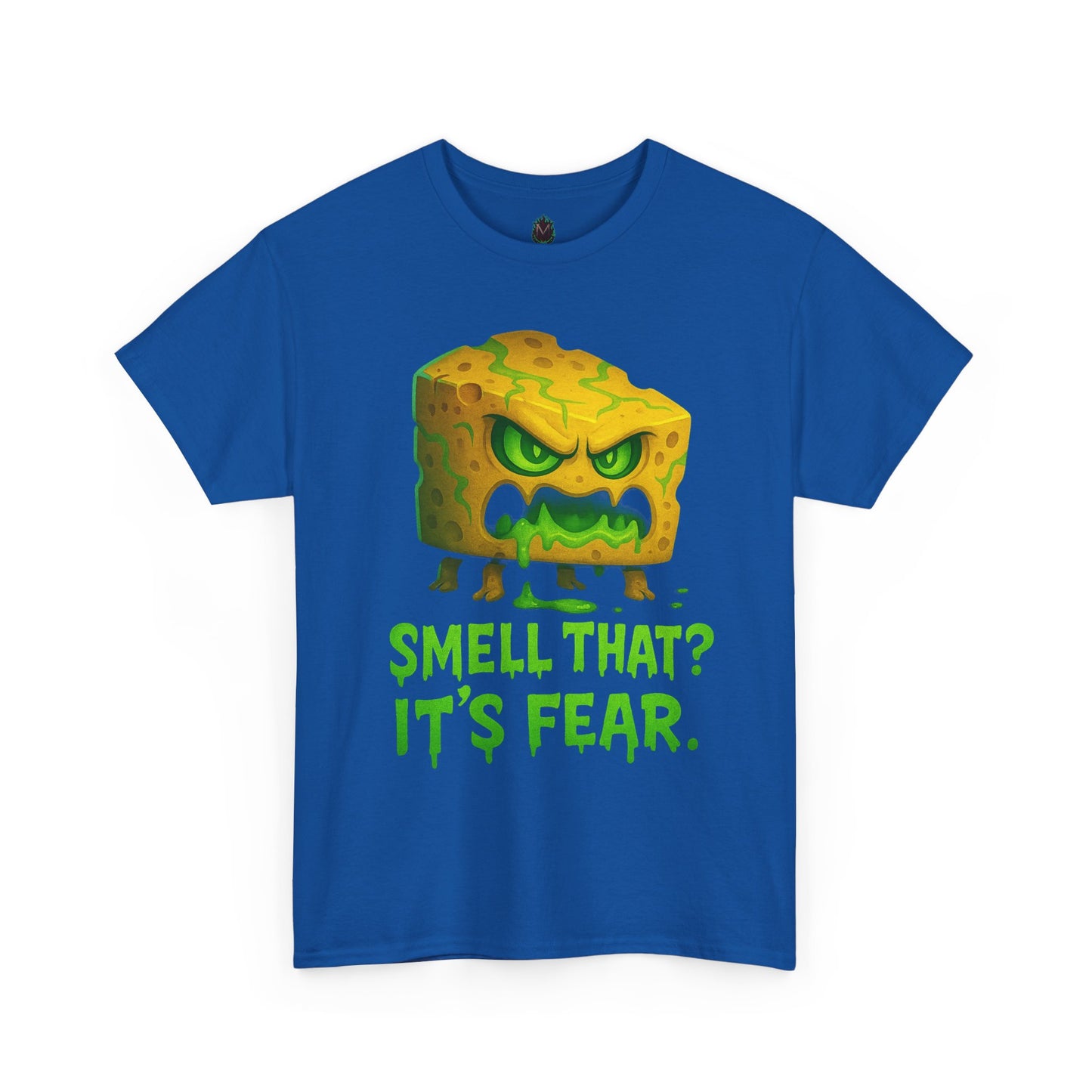 Cheese Monster Tee - "Smell That? It's Fear." Funny Halloween T-Shirt