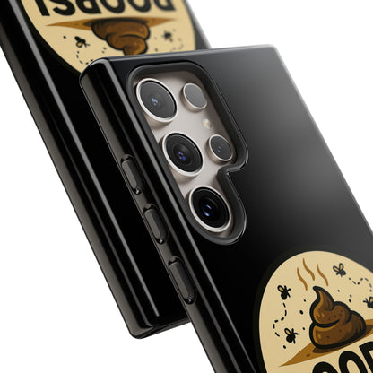 Phone Case — 'POOPSI' Funny Poop Logo Protective Cover