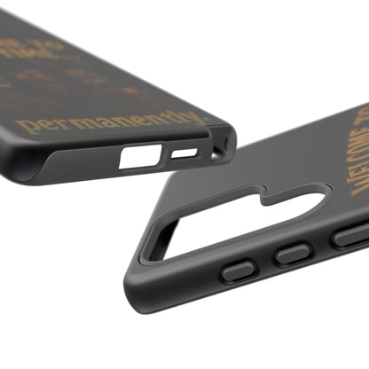 Phone Case — "Welcome to Playtime... Permanently." Horror Game Character Protective Case