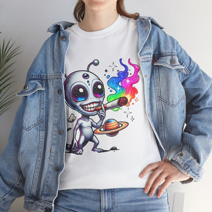"Cosmic Chill" Funny Alien T-Shirt