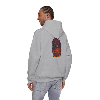 Kiss My Chef Hoodie — Funny Chef Graphic Hooded Sweatshirt