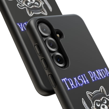 Trash Panda Ninja Phone Case — Cute Raccoon Warrior Protective Case
