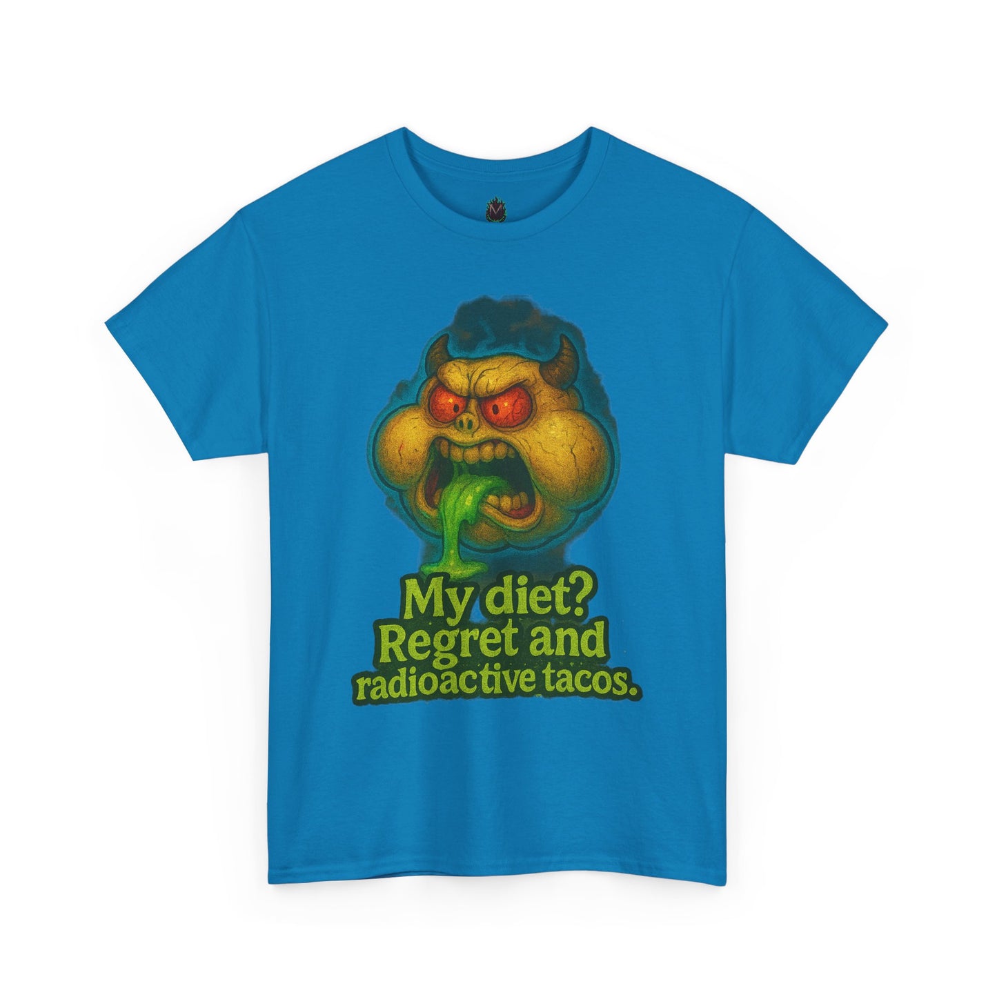 My Diet? Regret and Radioactive Tacos T-Shirt | Mutant Taco Graphic