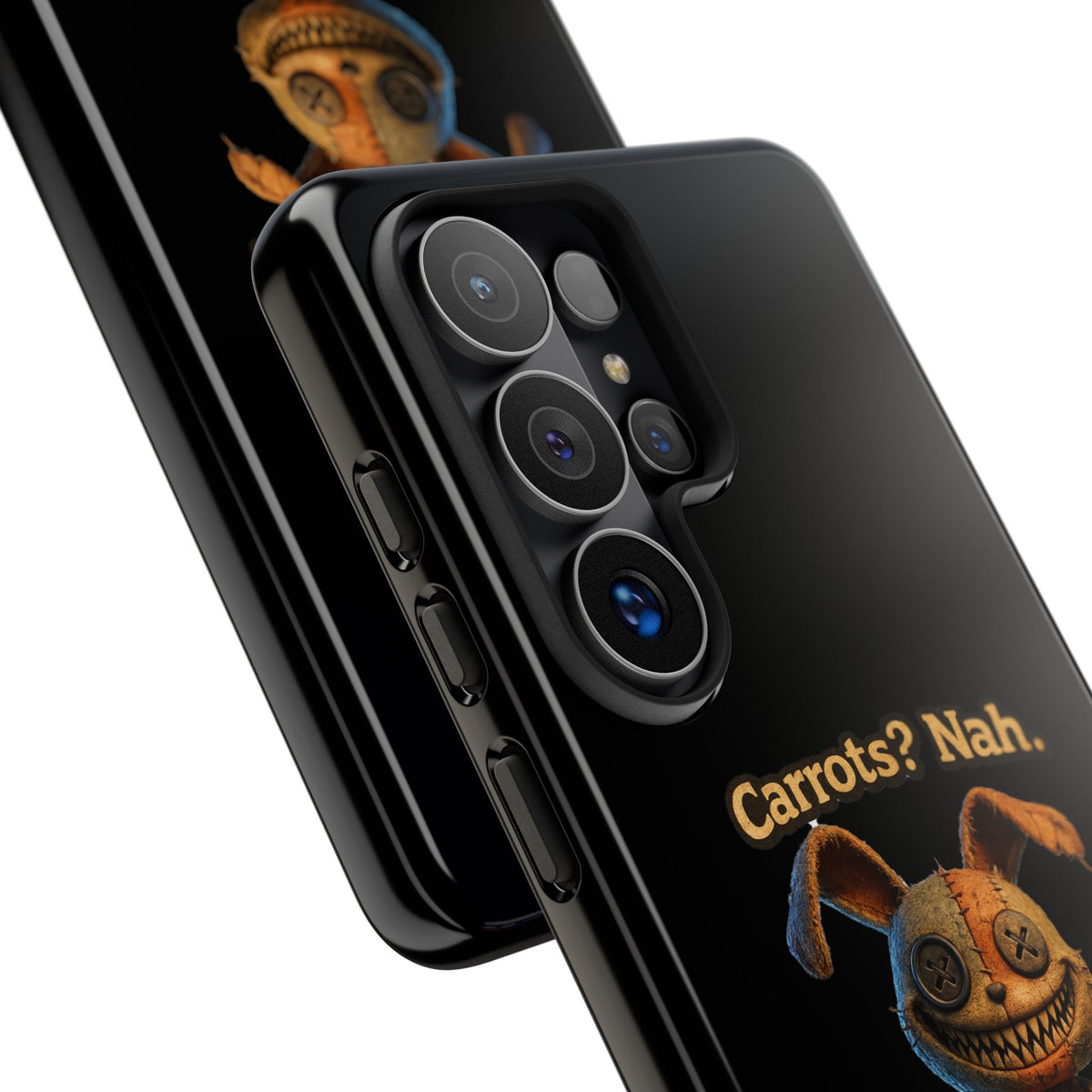 Phone Case — Creepy Bunny "Carrots? Nah. I crave screams." Horror iPhone Case