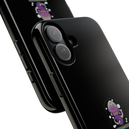 Phone Case — 'Got Protection?' Cute Purple Alien Anti-Shock Protective Cover