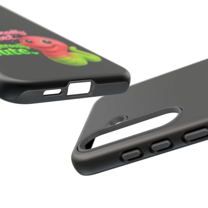 Phone Case — "Hiss-tically Sweet, Dangerously Cute" Worm Design