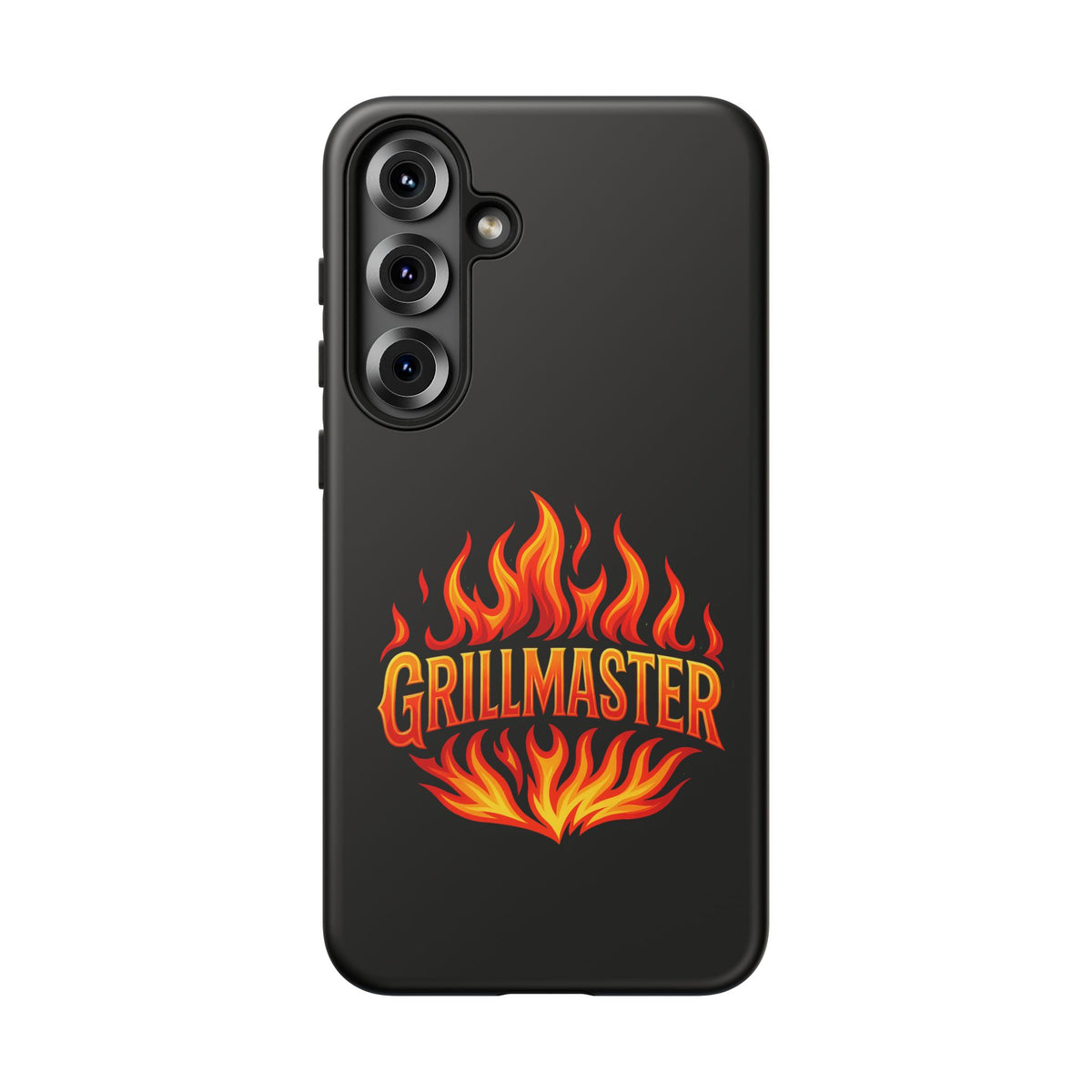 Grillmaster Phone Case — Flame Logo Protective iPhone Cover