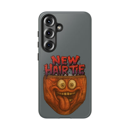 Phone Case — 'New Hairte' Funny Grinning Tongue-Out Monster Design