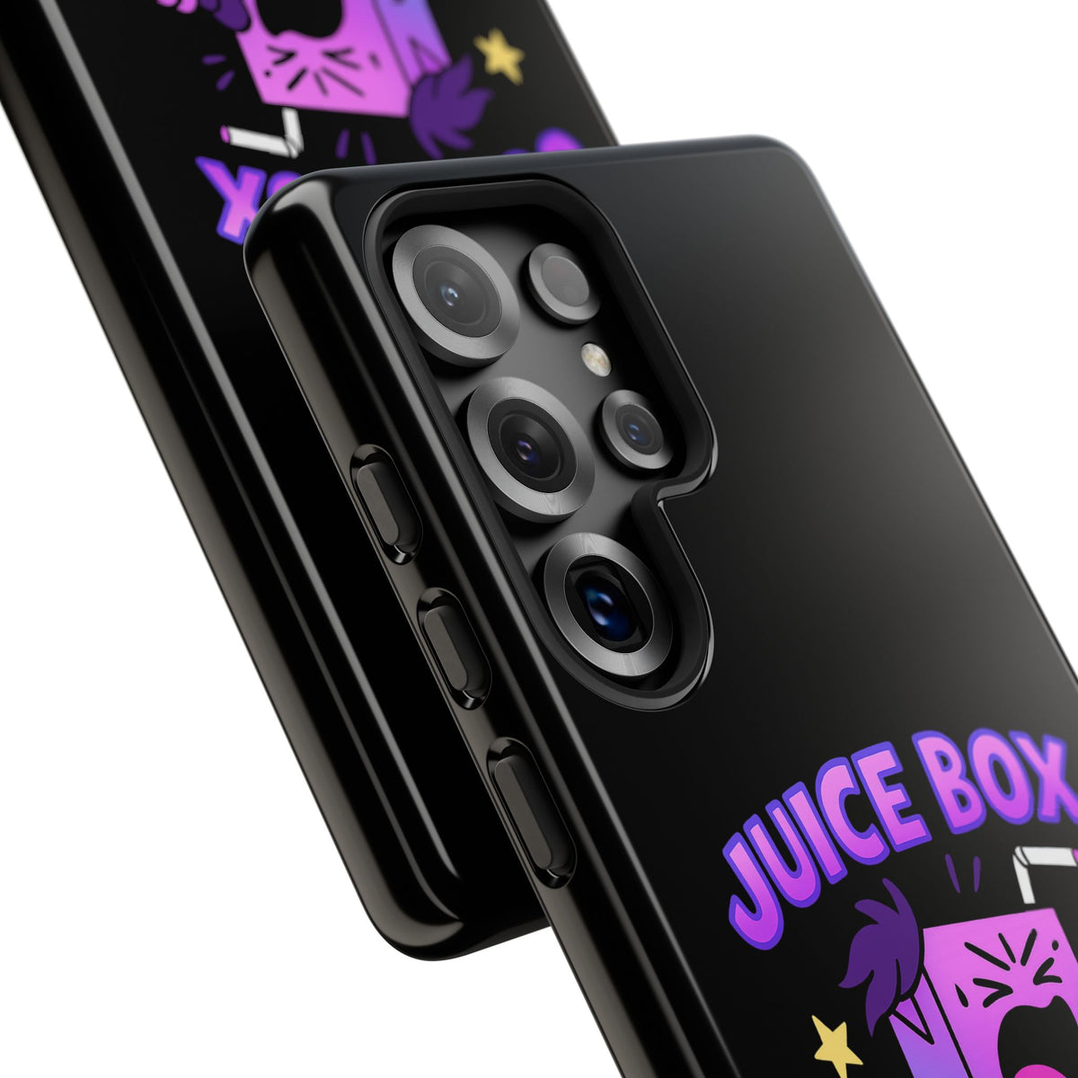 Phone Case — 'Juice Box Hero' Cute Cartoon Protective Cover
