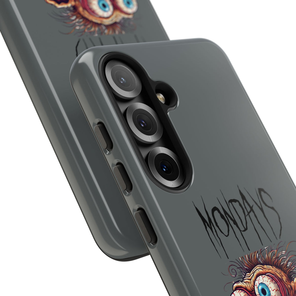 Mondays Zombie Character Phone Case – Funny Groggy Coffee Phone Cover