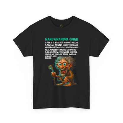 Grandpa Gnar – Chaotic Geriatric Wizard T-Shirt