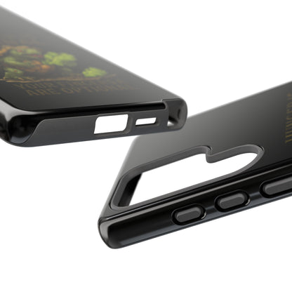 Phone Case — "Hunger Is Eternal, Your Fingers Are Optional" Turtle Monster Design