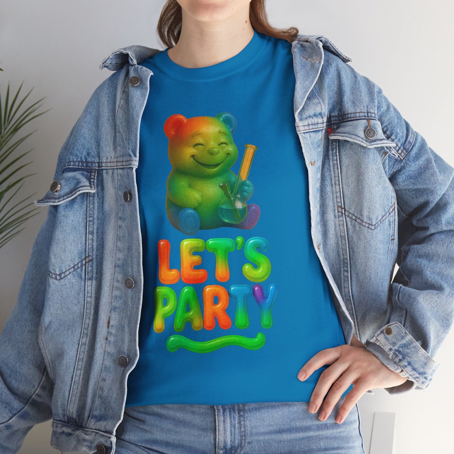 Let’s Party – Rainbow Gummy Bear Tee