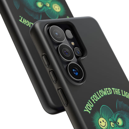 Anglerfish Phone Case – “You Followed The Light, That’s On You” Glow Horror Protective Case
