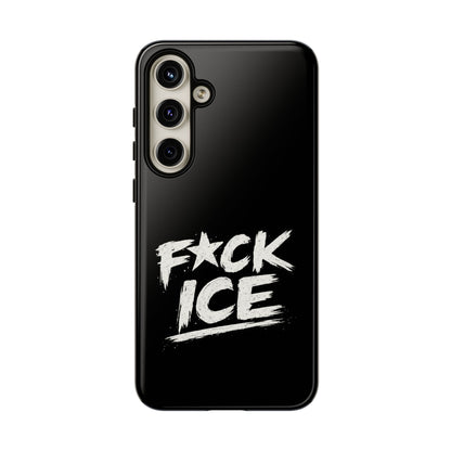 Phone Case — “F*ck Ice” Bold Protest Graphic Protective Case