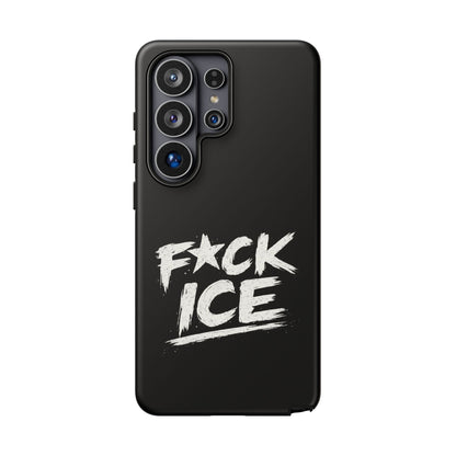 Phone Case — “F*ck Ice” Bold Protest Graphic Protective Case