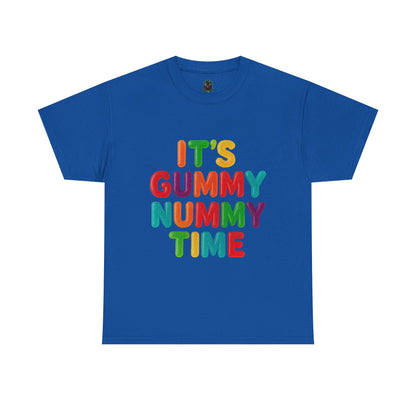 It’s Gummy Nummy Time T-Shirt | Colorful Retro Candy Typography