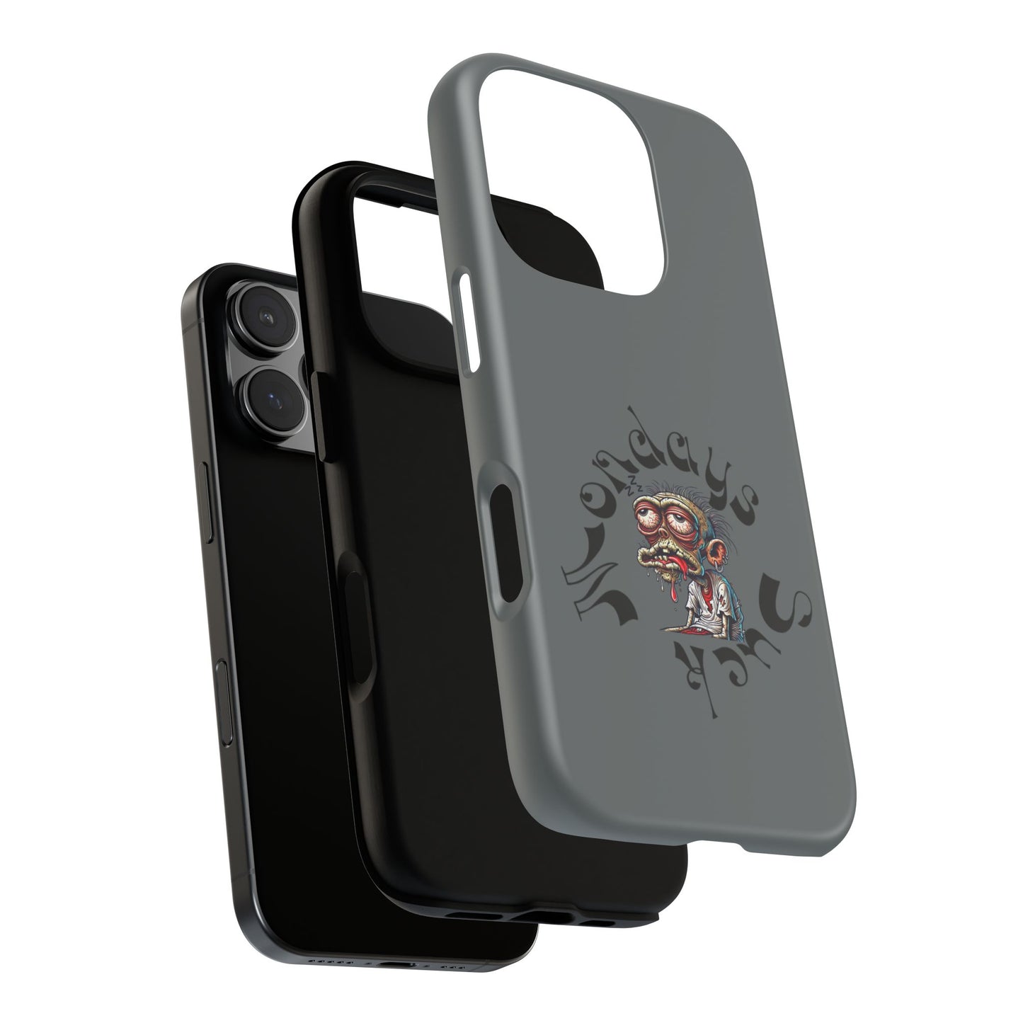 Phone Case — 'Nobody Sucks' Grunge Monster Protective Case