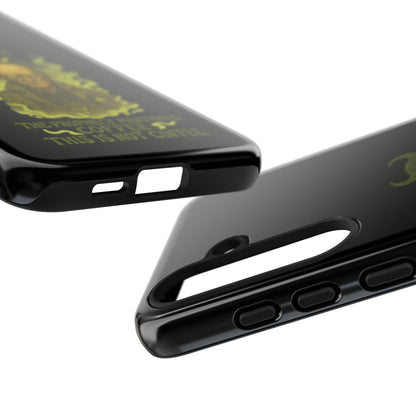 Phone Case — “The Prophecy Mentioned: Coffee This Is Not Coffee” Gothic Horror Design