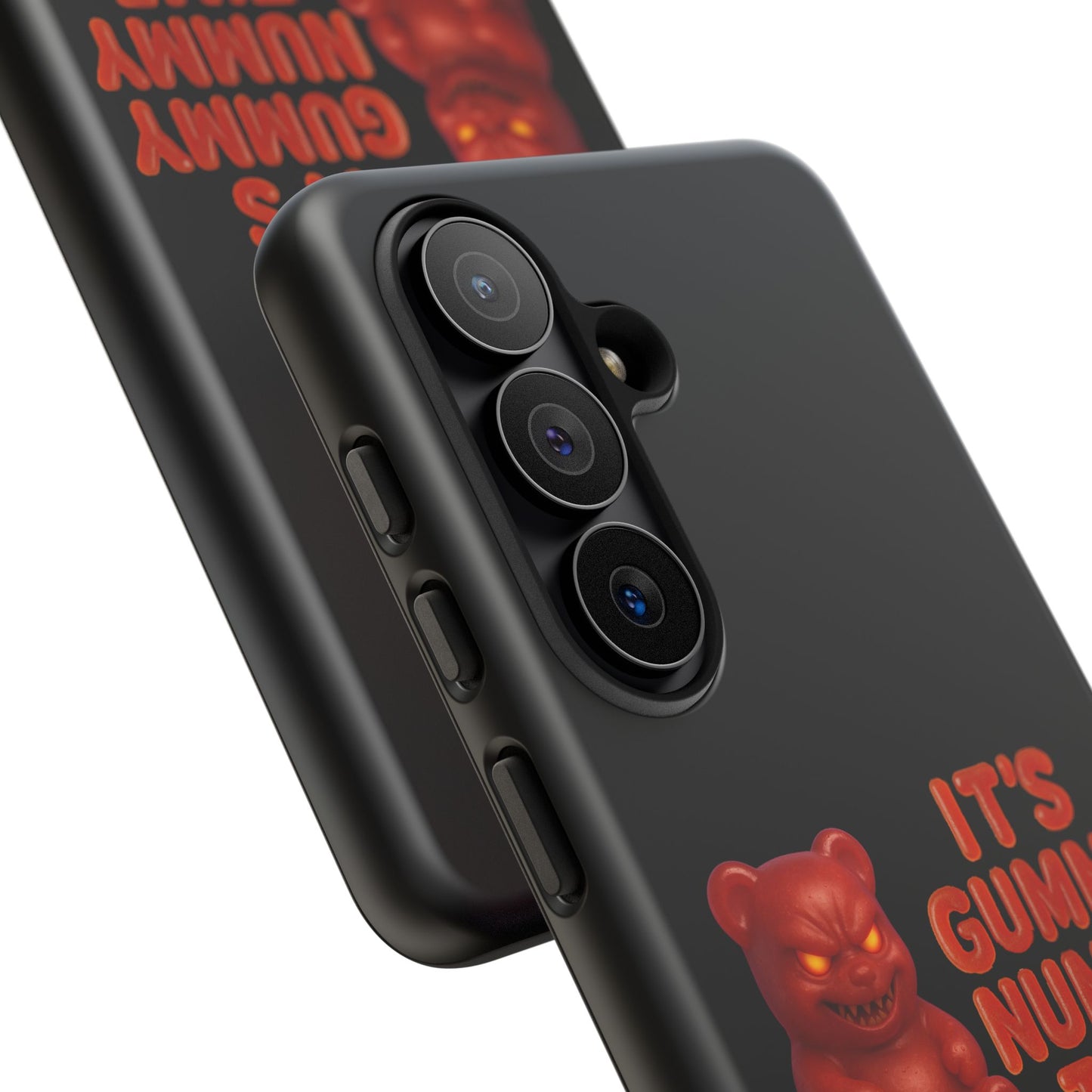 Phone Case — "It's Gummy Nummy Time" Red Gummy Bear Protective Case