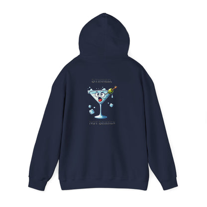 Not Shaken Martini Hoodie – Cute Cocktail Graphic Hooded Sweatshirt