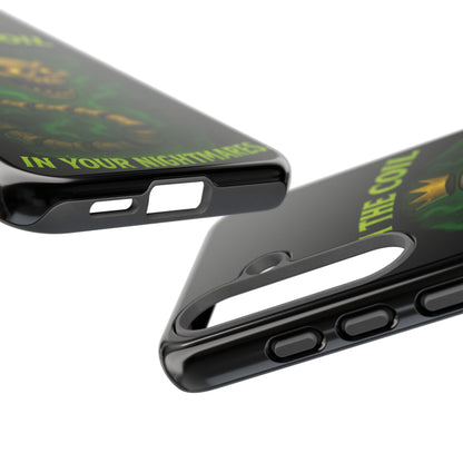 Tough Cases — “I Am The Coil In Your Nightmares” Skull Snake Shockproof Phone Case