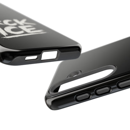 Phone Case — “F*ck Ice” Bold Protest Graphic Protective Case