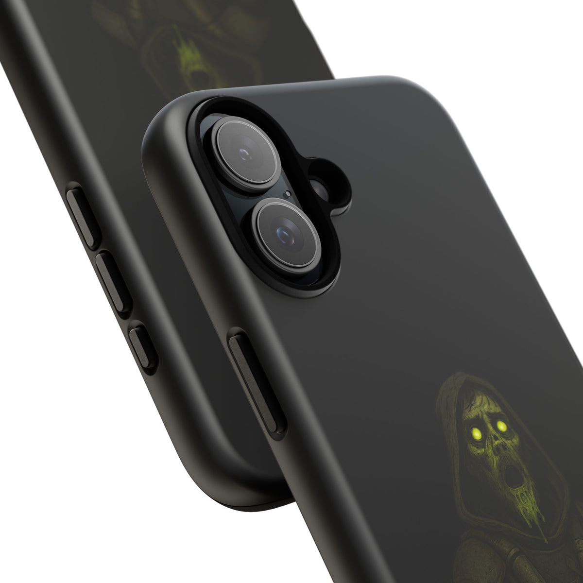 Phone Case — 'Toxic? Nah, Just Prophetically Unpleasant' Neon Grim Reaper Protective Cover