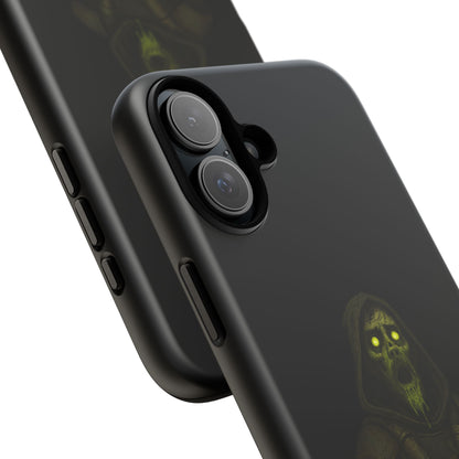 Phone Case — 'Toxic? Nah, Just Prophetically Unpleasant' Neon Grim Reaper Protective Cover