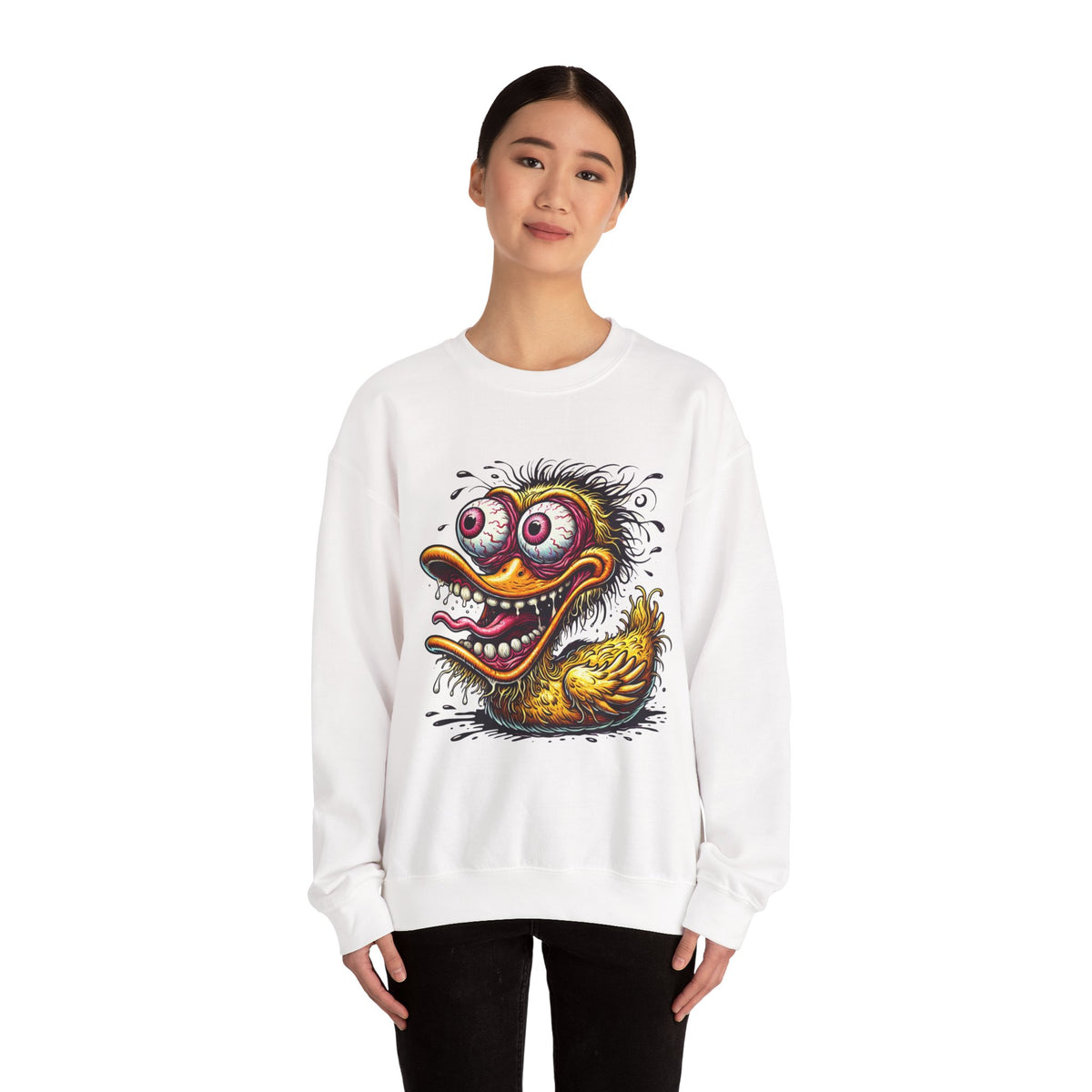 Psycho Duck Crewneck Sweatshirt
