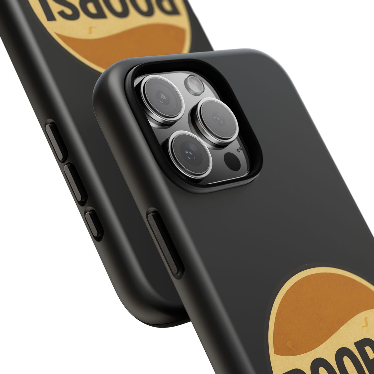 Poopsi Retro Logo Phone Case — Funny Vintage Soda-Inspired iPhone Cover