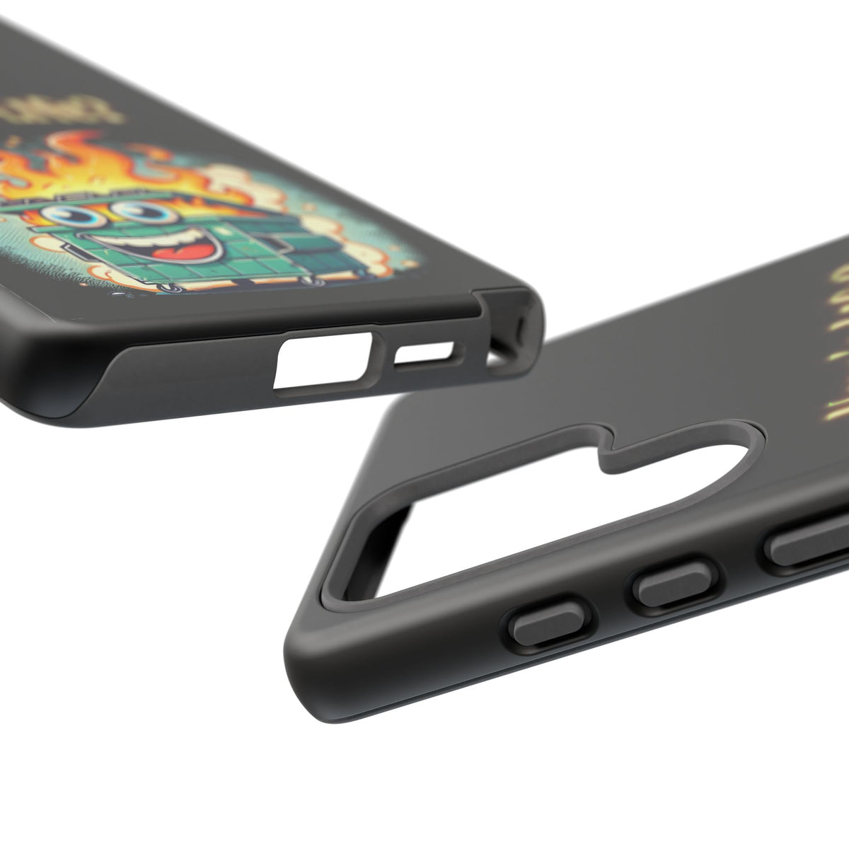 How's Life? Flaming Dumpster Phone Case