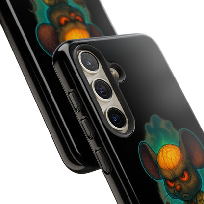 Phone Case — 'You'll Be Cheese in the Simulation' Angry Detective Mouse Graphic