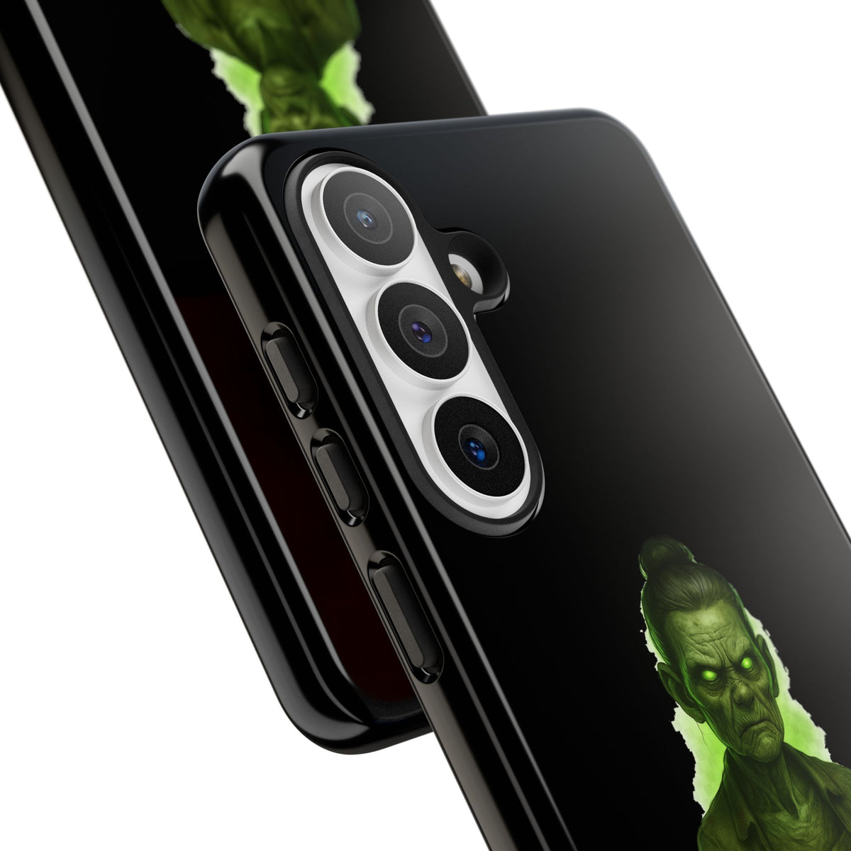 Spooky Green Ghost Phone Case — "I Baked Cookies, They Scream Now" Horror iPhone Cover