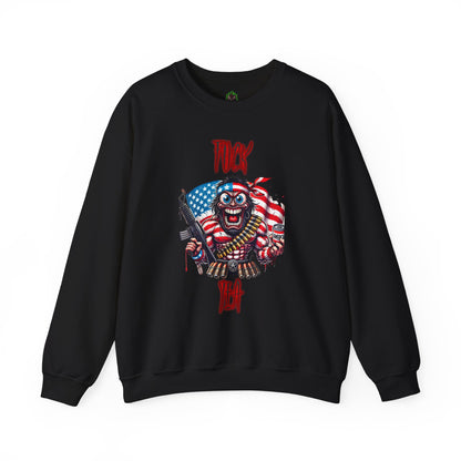 Patriotic Savage "F*** Yea" Crewneck