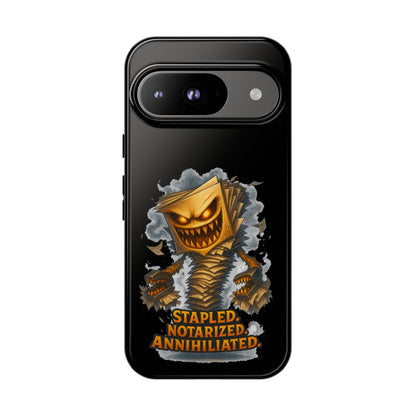 Phone Case — Stapled, Notarized, Annihilated Lightning-Fast Protective Case
