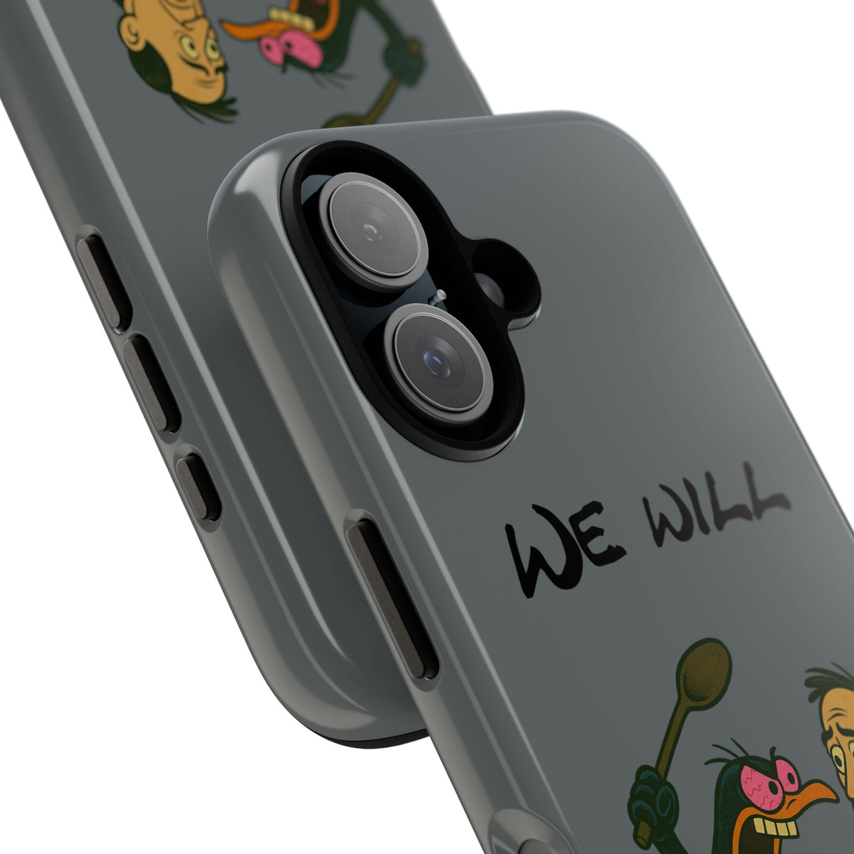 Phone Case - "We Will Resist" Cartoon Protest Design