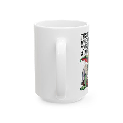 Nap With Your Eyes Open – 3-Day Goblin Insomnia Mug