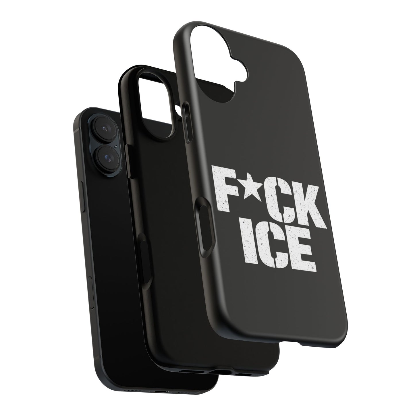 Phone Case — “F*CK ICE” Bold Protest Protective Cover