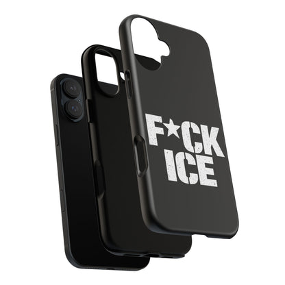 Phone Case — “F*CK ICE” Bold Protest Protective Cover