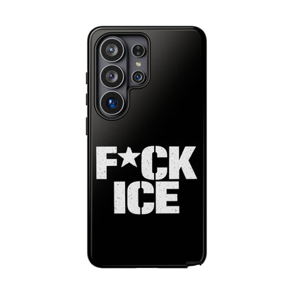 Phone Case — “F*CK ICE” Bold Protest Protective Cover