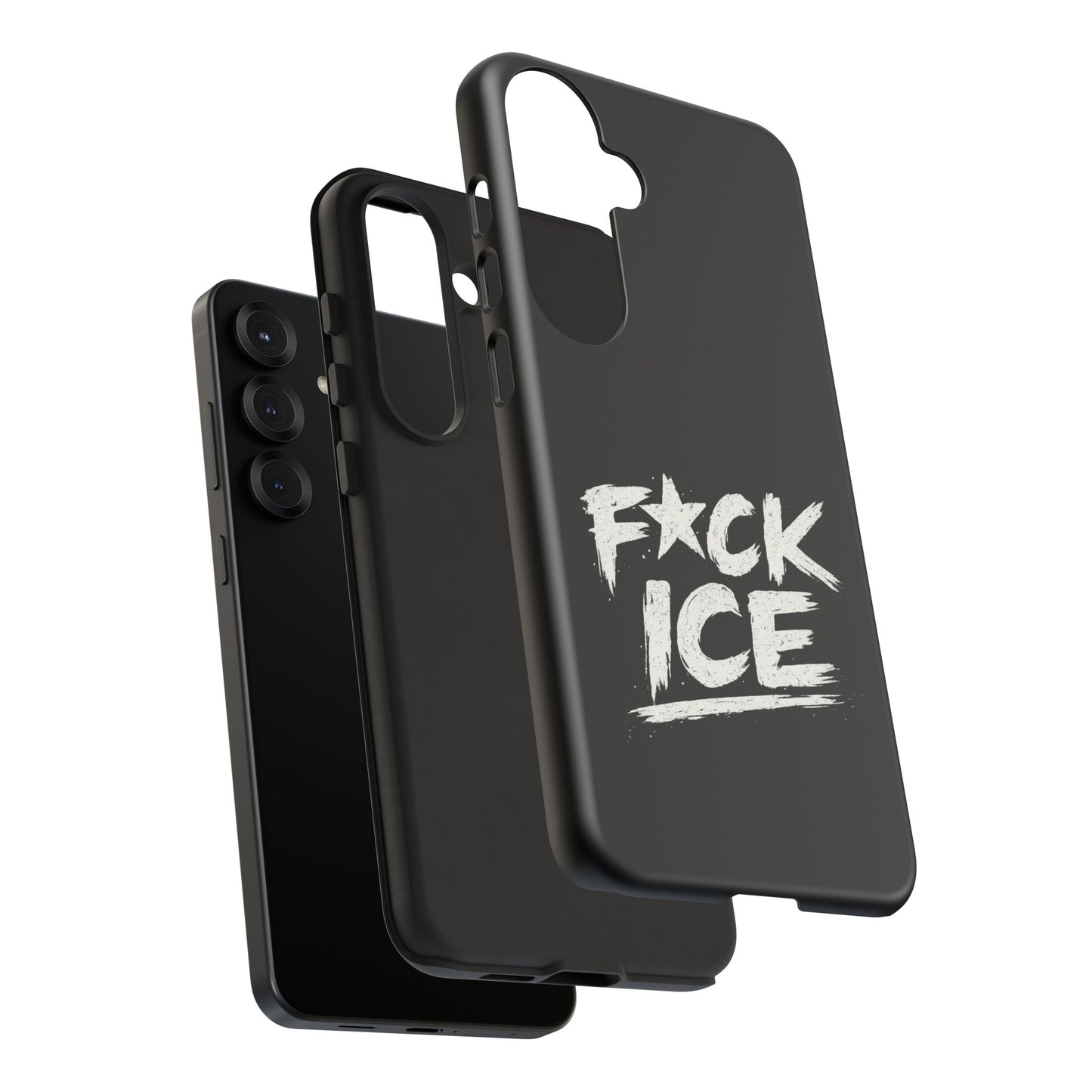 Phone Case — “F*ck Ice” Bold Protest Graphic Protective Case